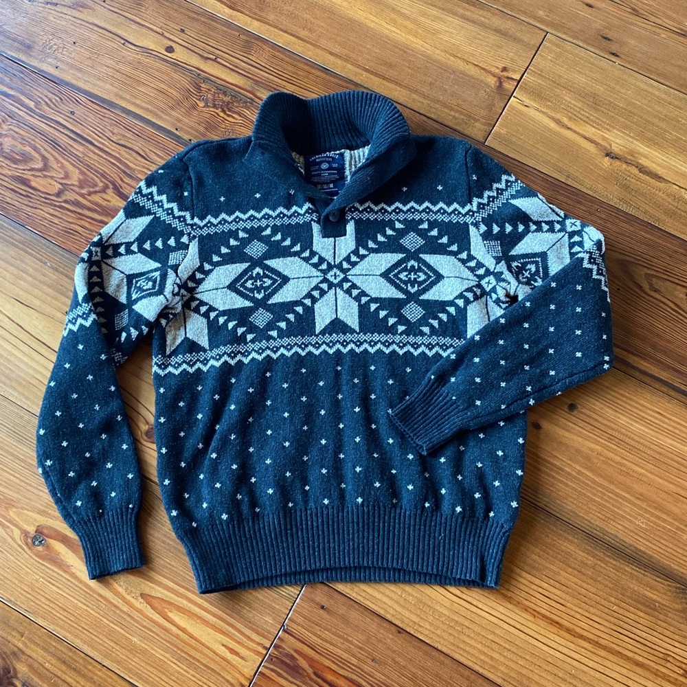 American Eagle Mens Fair Isle Sweater